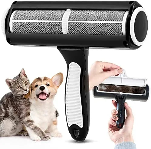 DogDen Reusable Pet Hair Remover Roller – Removes Dog & Cat Fur in Seconds